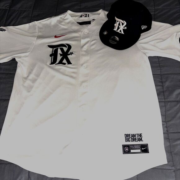 Nike Other - Marcus Semien Texas Rangers Nike Mens City Connect Jersey Large-Matching Cap